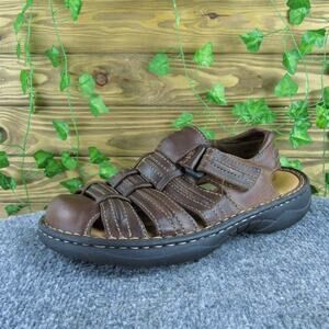 GBX Men's Fisherman‎ Brown Leather Size 9 Medium Gently Used 2025
